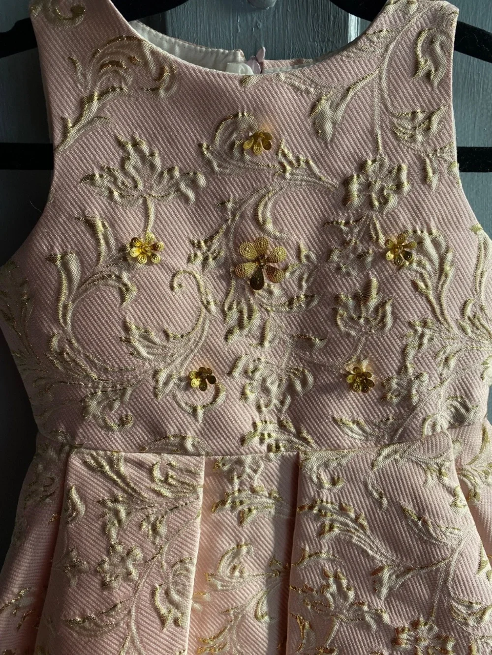 💖Little Elle's Closet💖 Pink / Gold Dress - 4